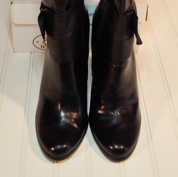 Steve Madden Brandey Black Paris Heeled Boots size 10 - Picture 4 of 16
